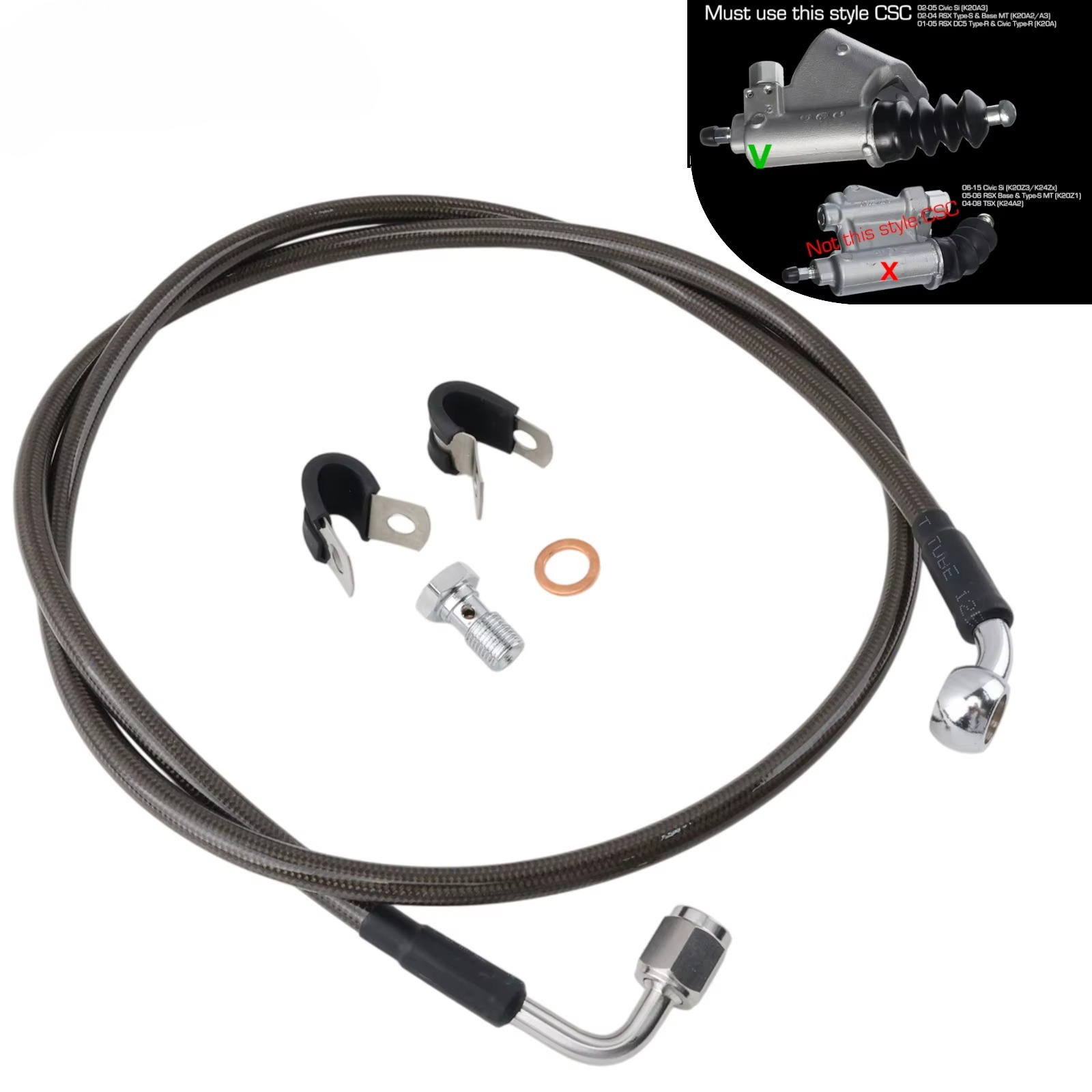RVS gevlochten hydraulische ko - Braided Line recensie en prijs